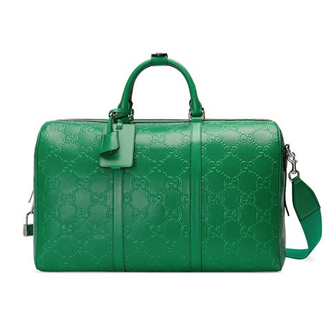 pink and green gucci luggage|gucci duffle sale.